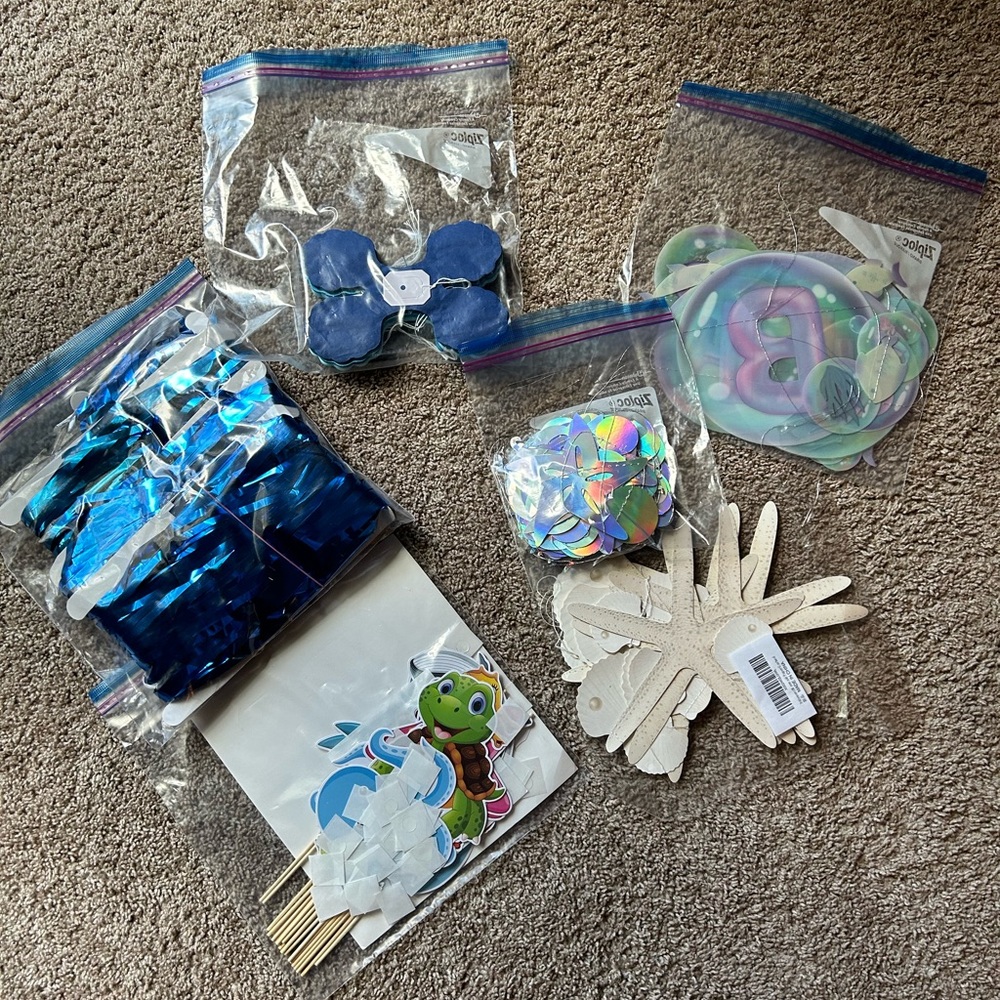 Ocean / Under the Sea Birthday Decor